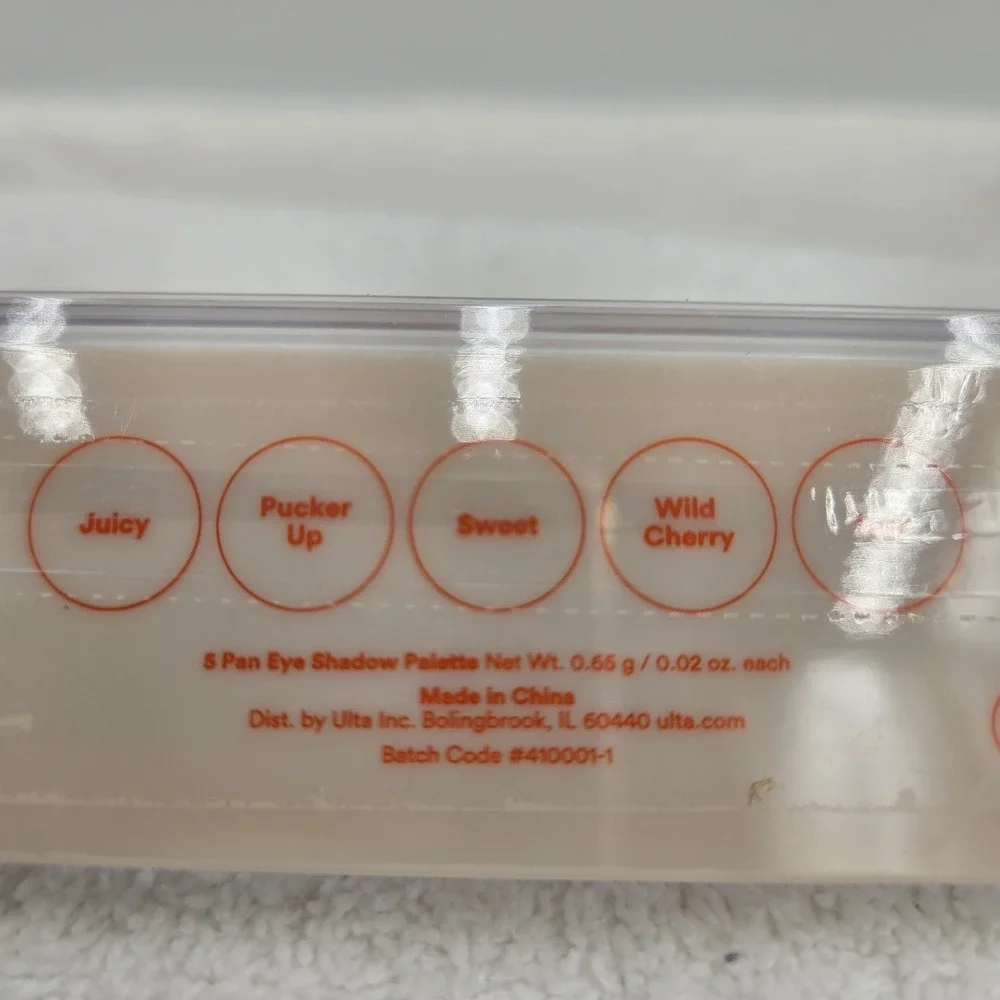 Ulta Eyeshadow Palette Lot Of 2 Inspire, Juicy, Pucker Up, Play, Dream, Discover